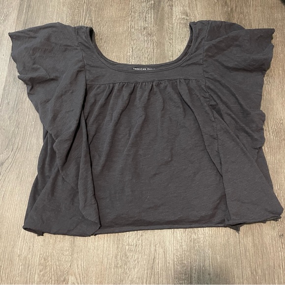 American Eagle Outfitters Tops - American Eagle Ruffle Sleeve Top